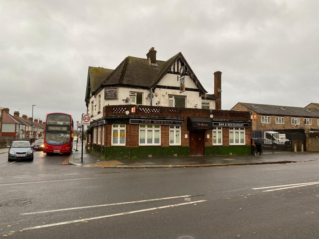 Case study: total demolition job on The Hussar pub - Feltham Demolition