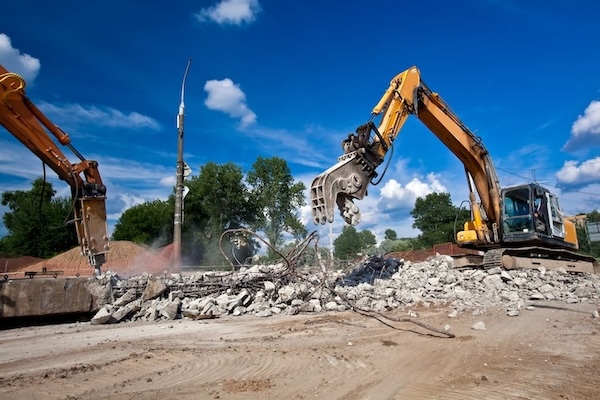 85% of demolition waste is recycled