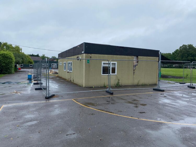 Feltham Demolition were tasked with demolishing an school building in Aldershot