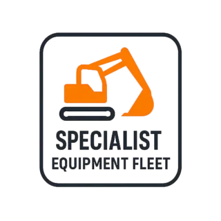 Specialist Demolition Fleet for Leatherhead Surrey Logo