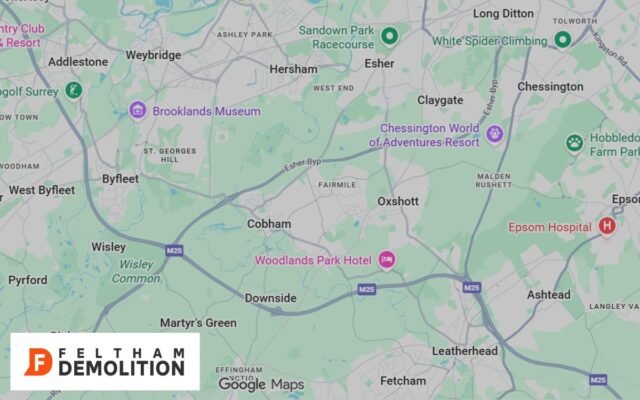 Coverage areas of our Grab Hire in Cobham