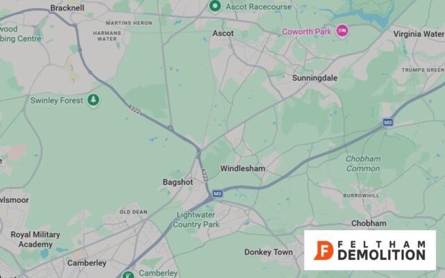 Coverage areas of our Grab Hire in Bagshot