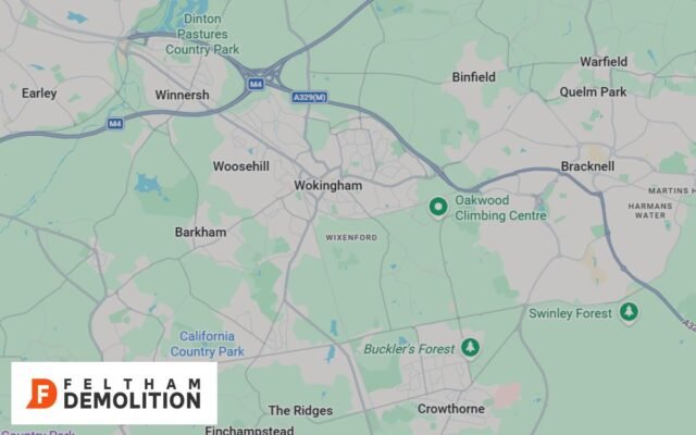 Coverage areas of our Grab Hire in Wokingham